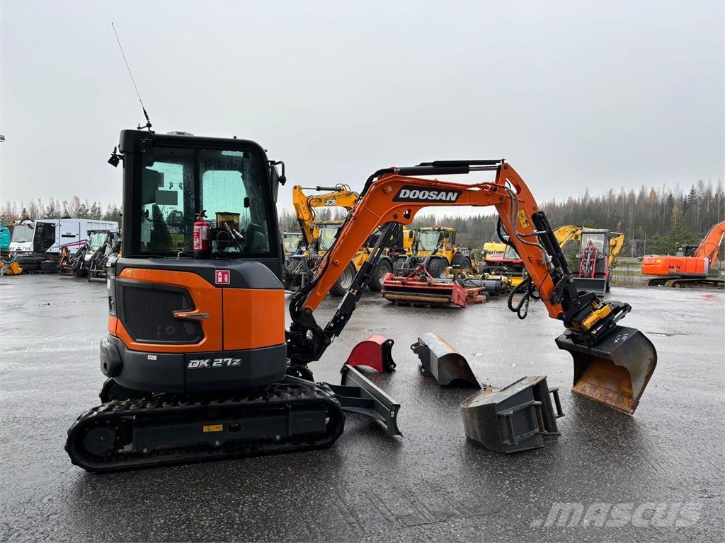 Doosan DX27Z-7 Minibagger < 7t