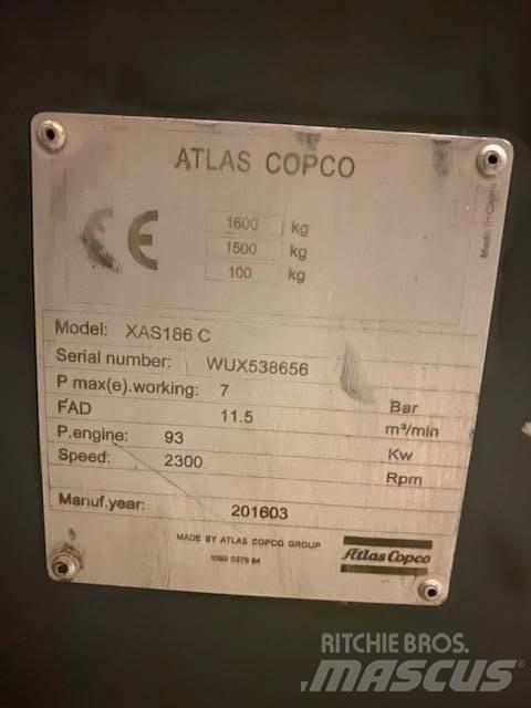 Atlas Copco XAS 186 Kompressoren