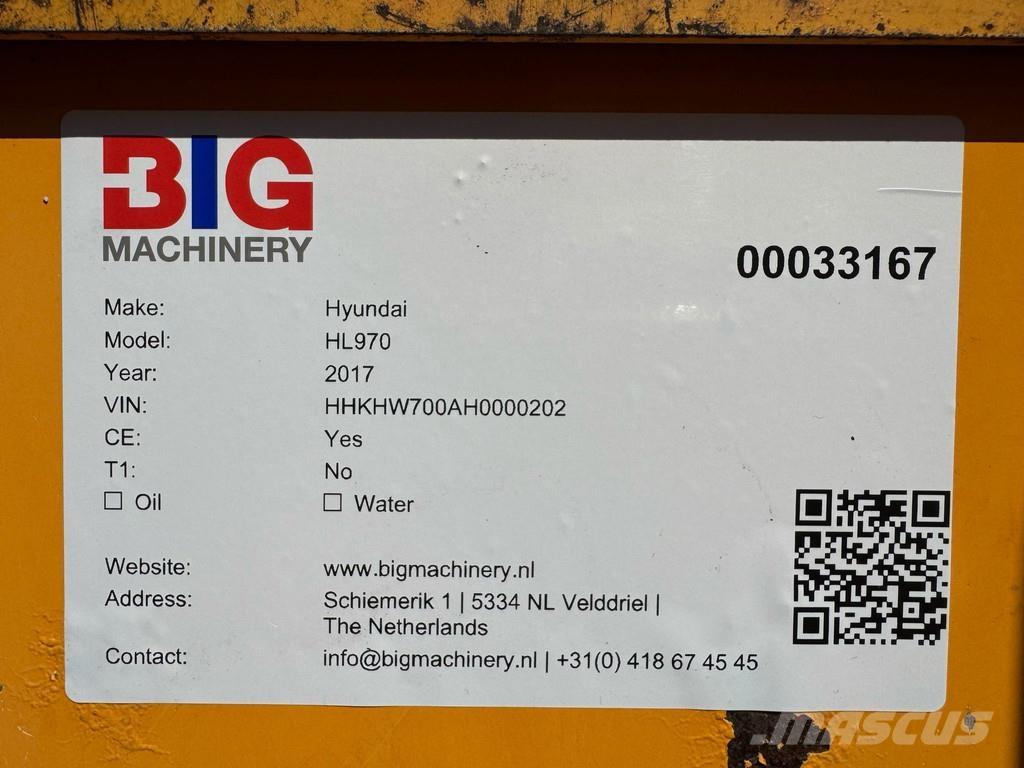 Hyundai HL970 Radlader