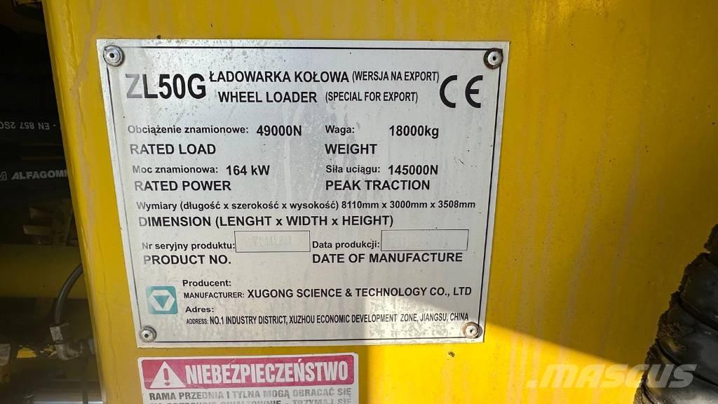 XCMG ZL 50 G Radlader
