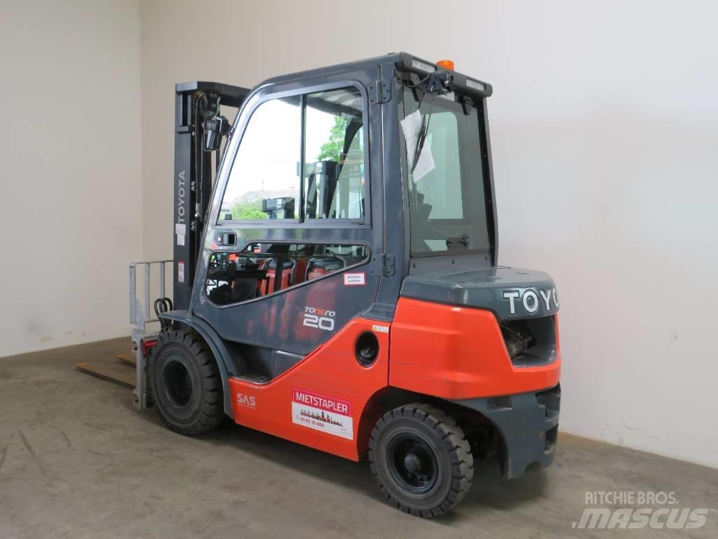 Toyota 8 FDF 20 Diesel heftrucks