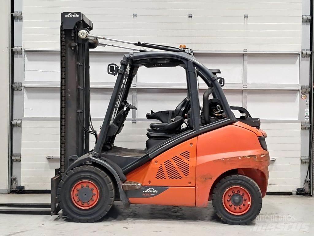 Linde H50T-02 LPG heftrucks