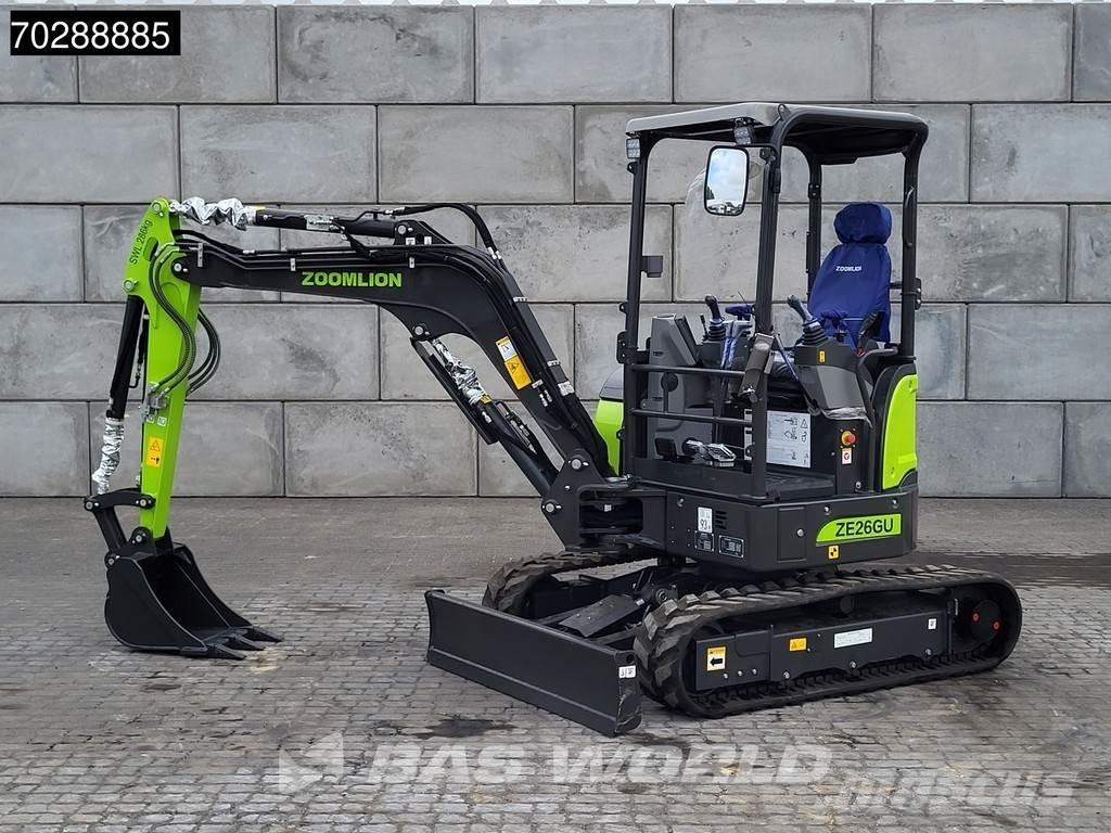 Zoomlion ZE26 GU Minibagger < 7t