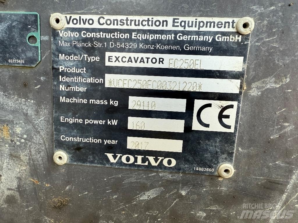 Volvo EC 250 EL Raupenbagger