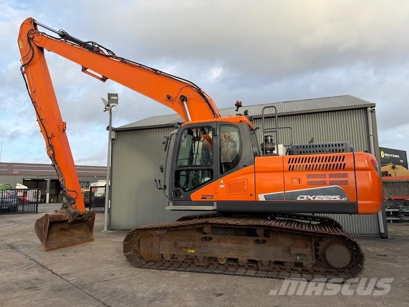 Doosan DX 225 LC-5 Long Reach Bagger