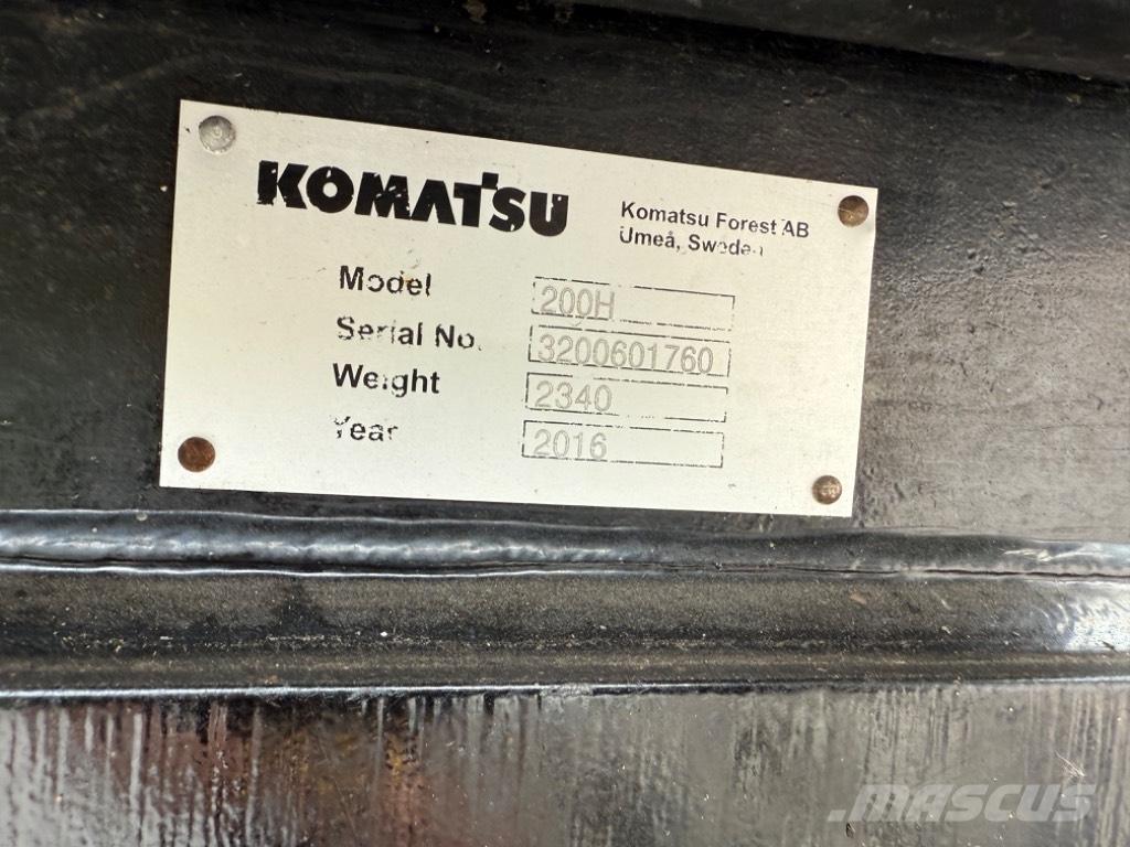 Komatsu 901 Harvester