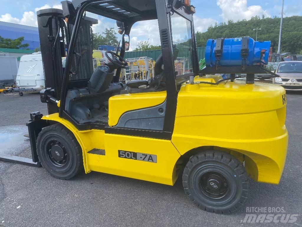 Hyundai 50 L-7 A LPG heftrucks