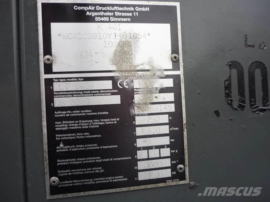 Compair DS 30G Kompressoren
