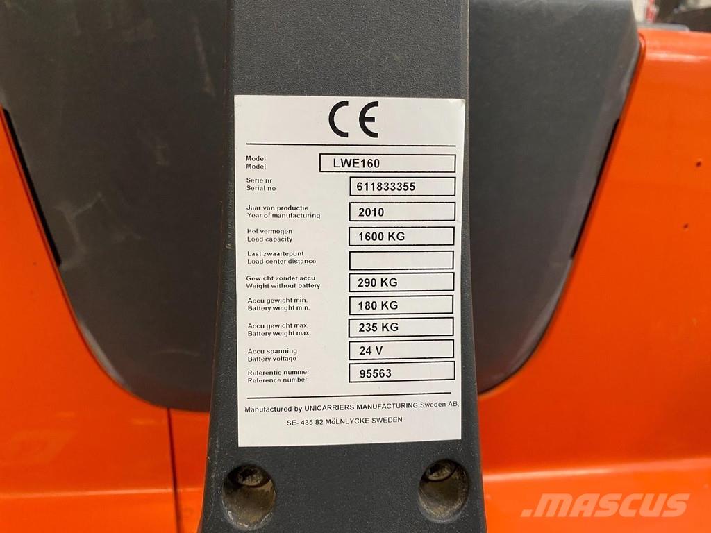 BT LWE160 Niedergabelstapler