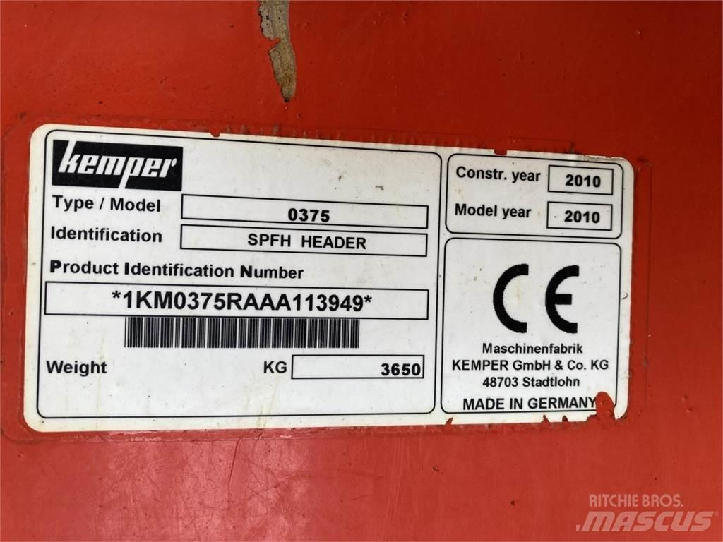 Kemper 375 Zubehör Mähdrescher