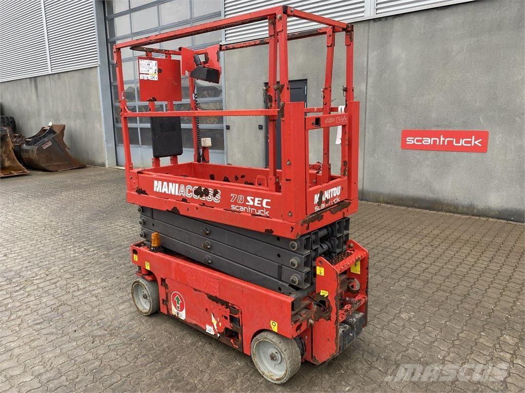 Manitou 78SEC Scheren-Arbeitsbühnen
