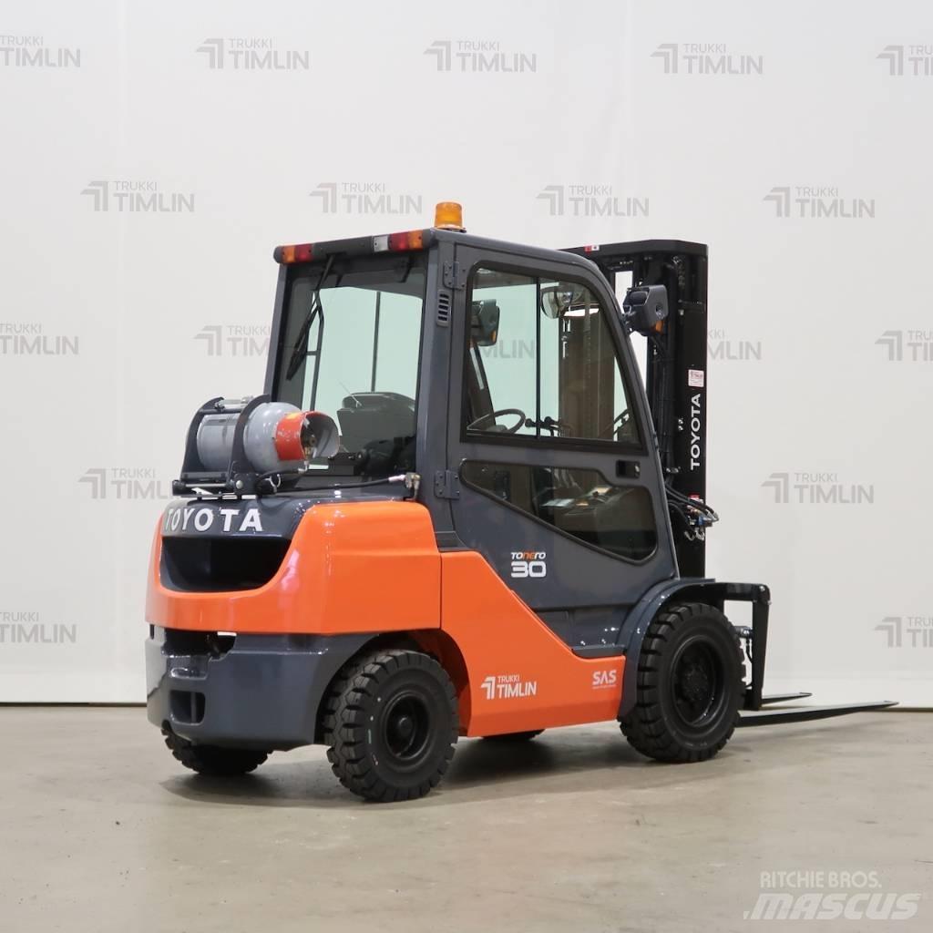 Toyota 02-8FGF30 LPG heftrucks