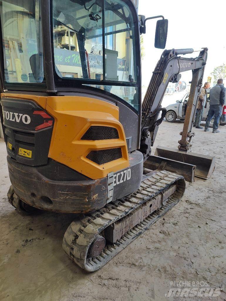 Volvo EC 27 D Minibagger < 7t