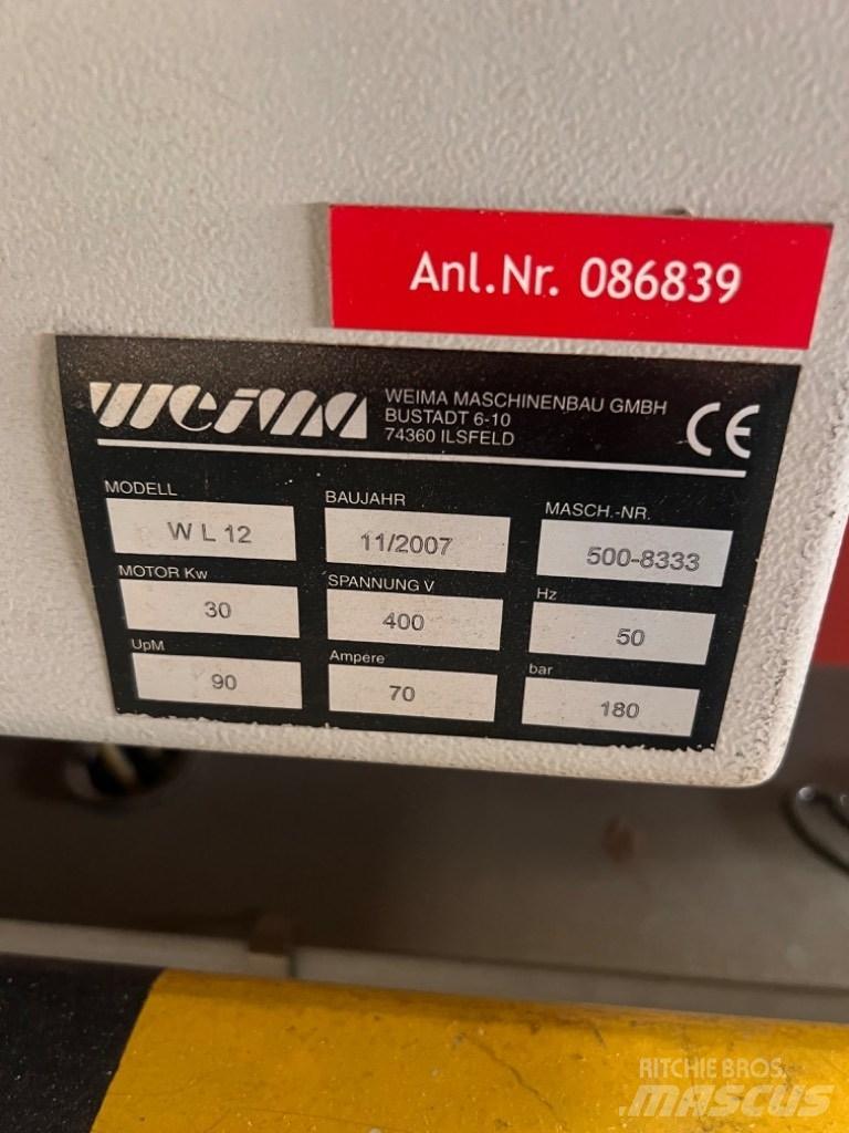 Weima HWV 3000 / WL12 Schredder