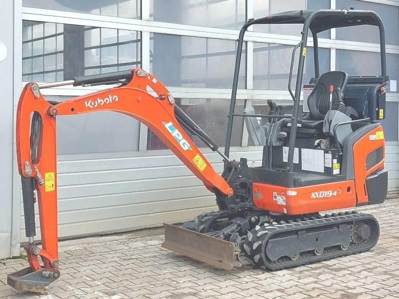 Kubota KX 019-4 LPG Minibagger < 7t