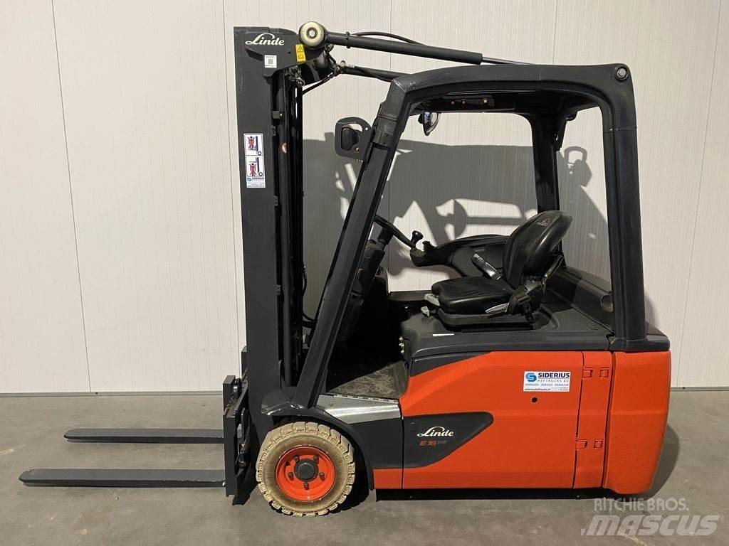 Linde E16L-386 Elektrische heftrucks