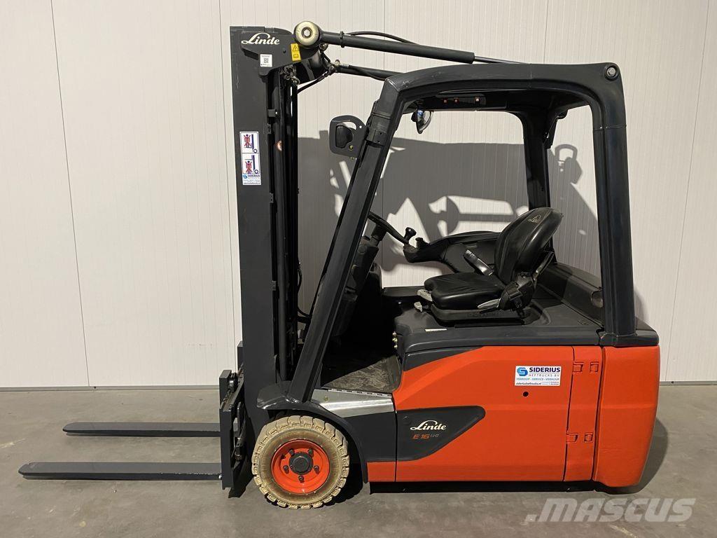 Linde E16L-386 Elektrische heftrucks