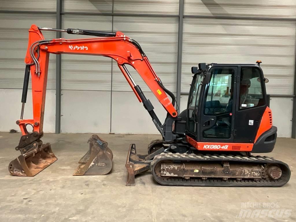 Kubota KX 080-4 A Midibagger  7t - 12t