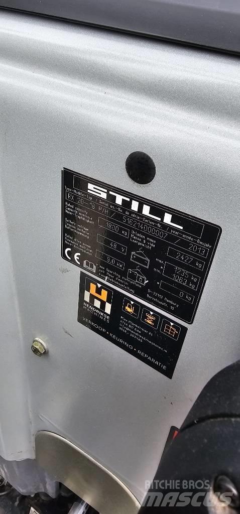 Still RX20-18 Elektrische heftrucks