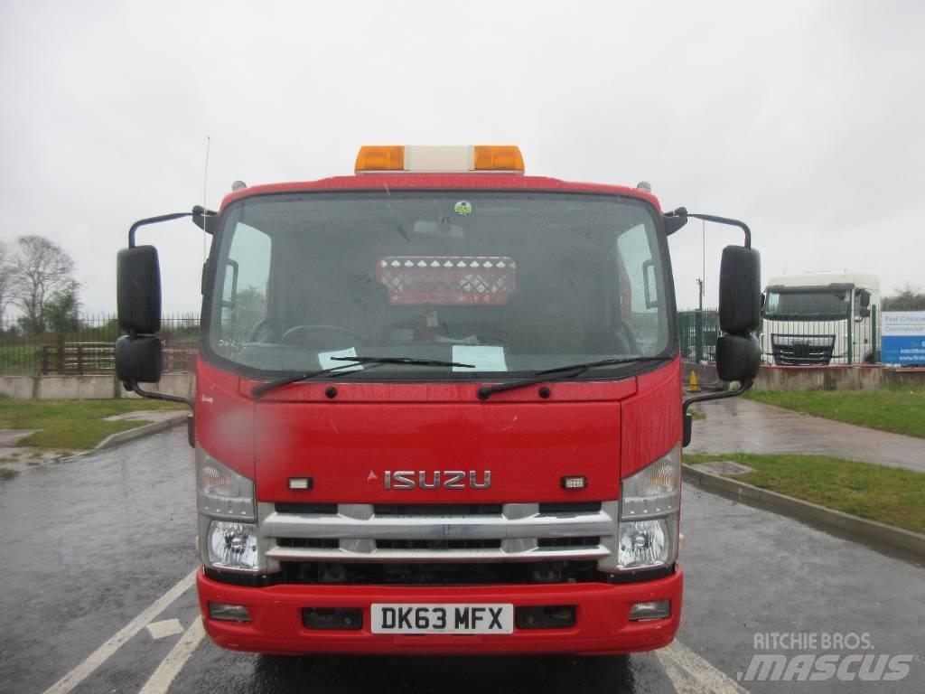 Isuzu N 75.190 Pritschenwagen mit Seilwinde