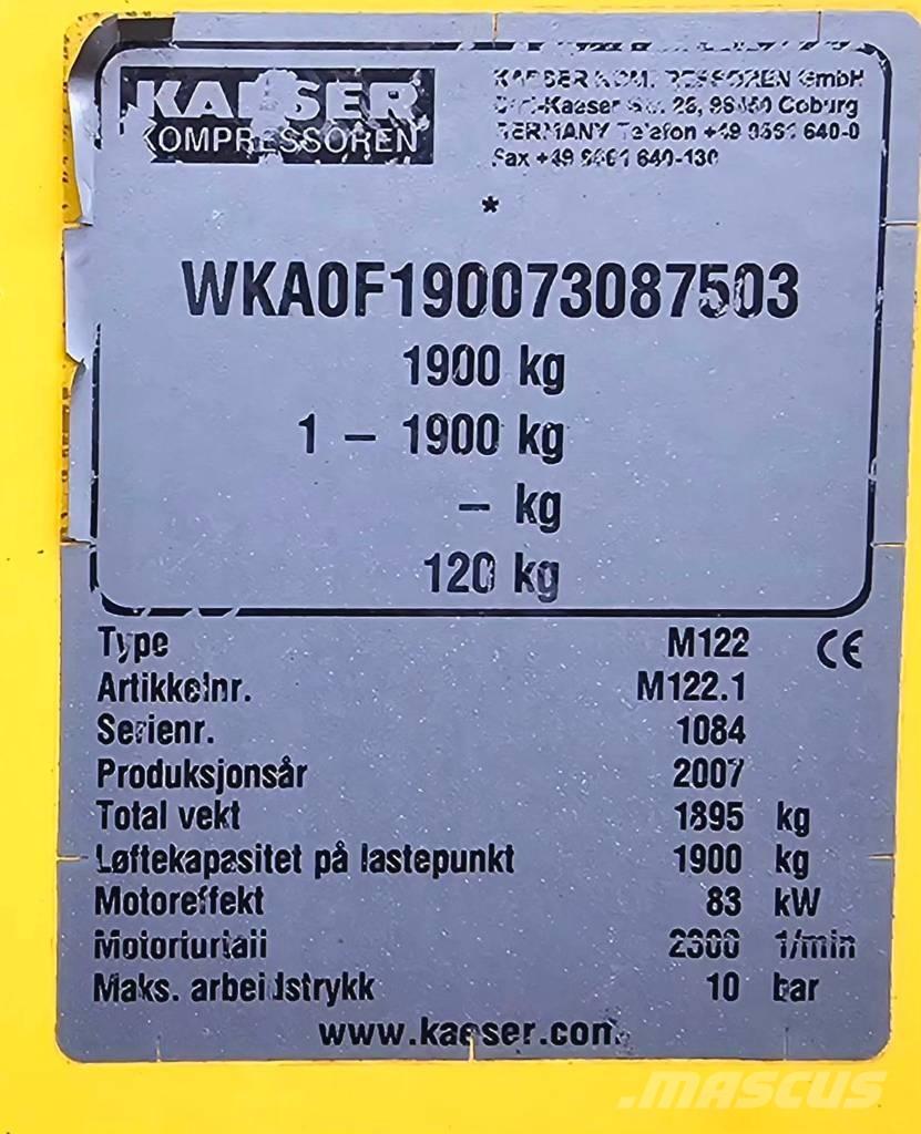 Kaeser M 122 Kompressoren