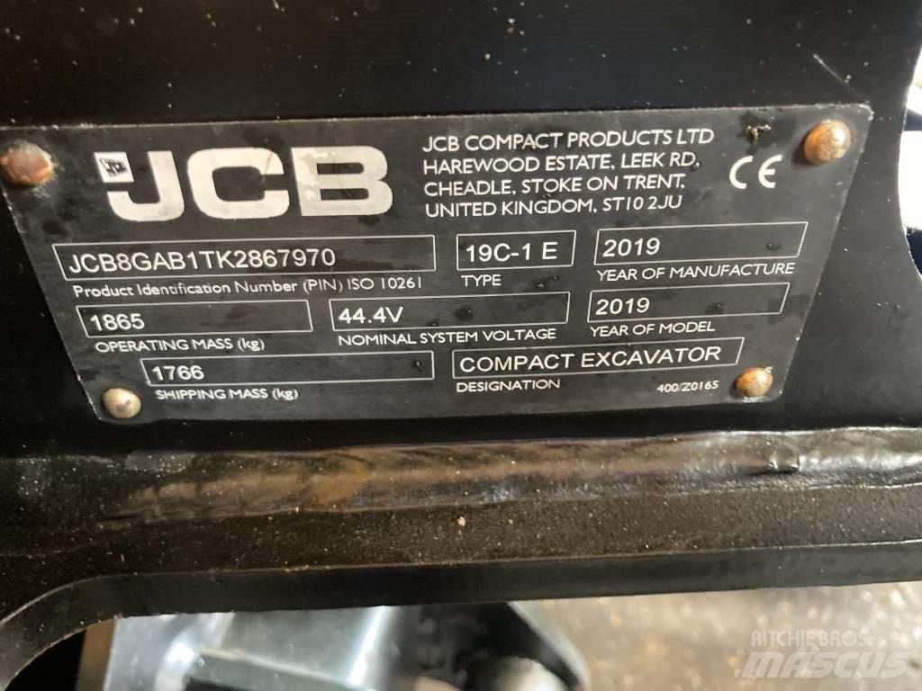 JCB 19 C-IE Minibagger < 7t