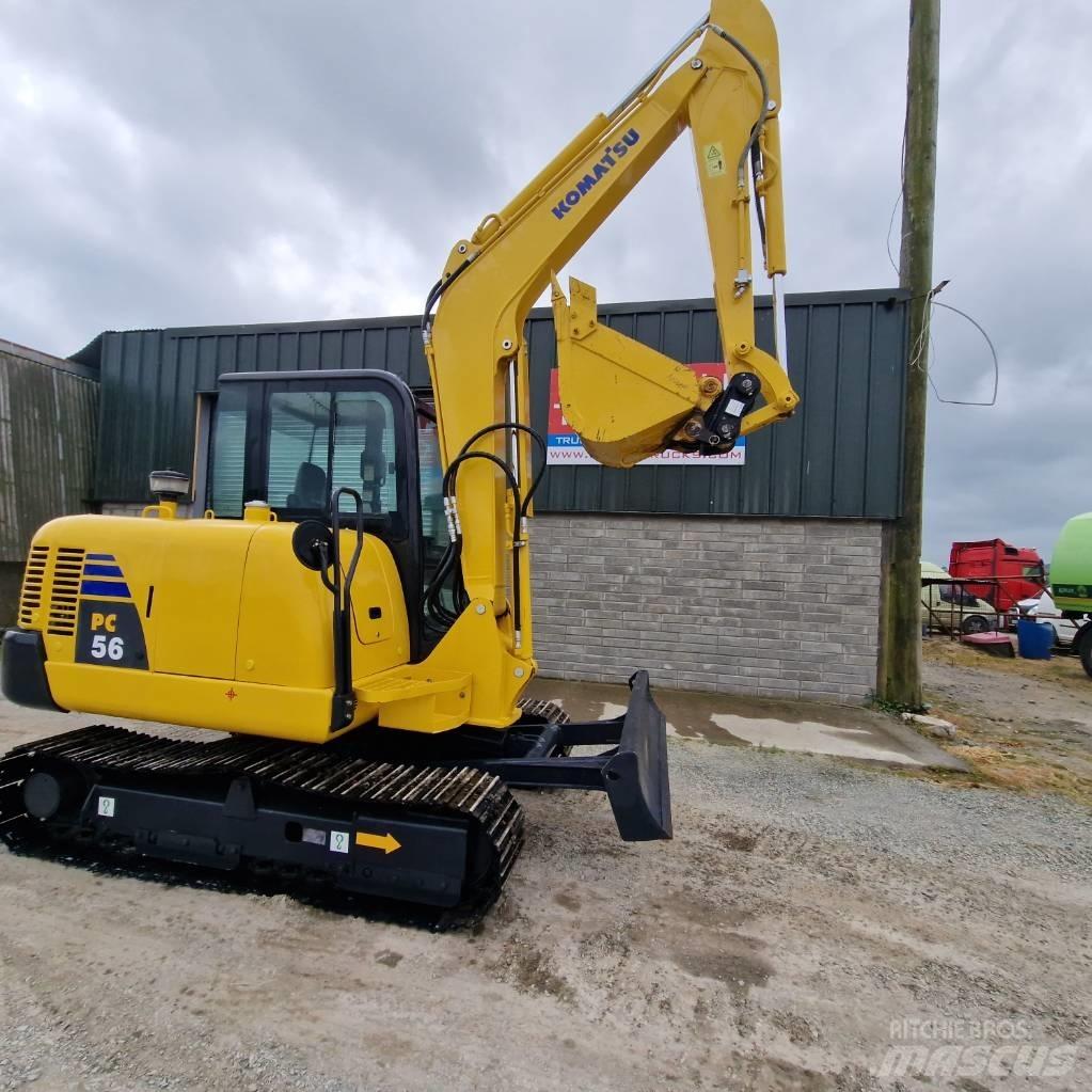 Komatsu PC56-7 Minibagger < 7t