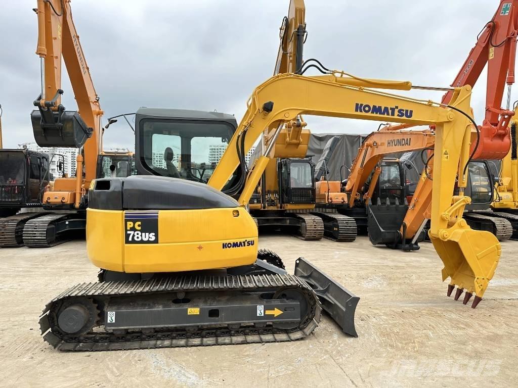 Komatsu PC78US Midibagger  7t - 12t