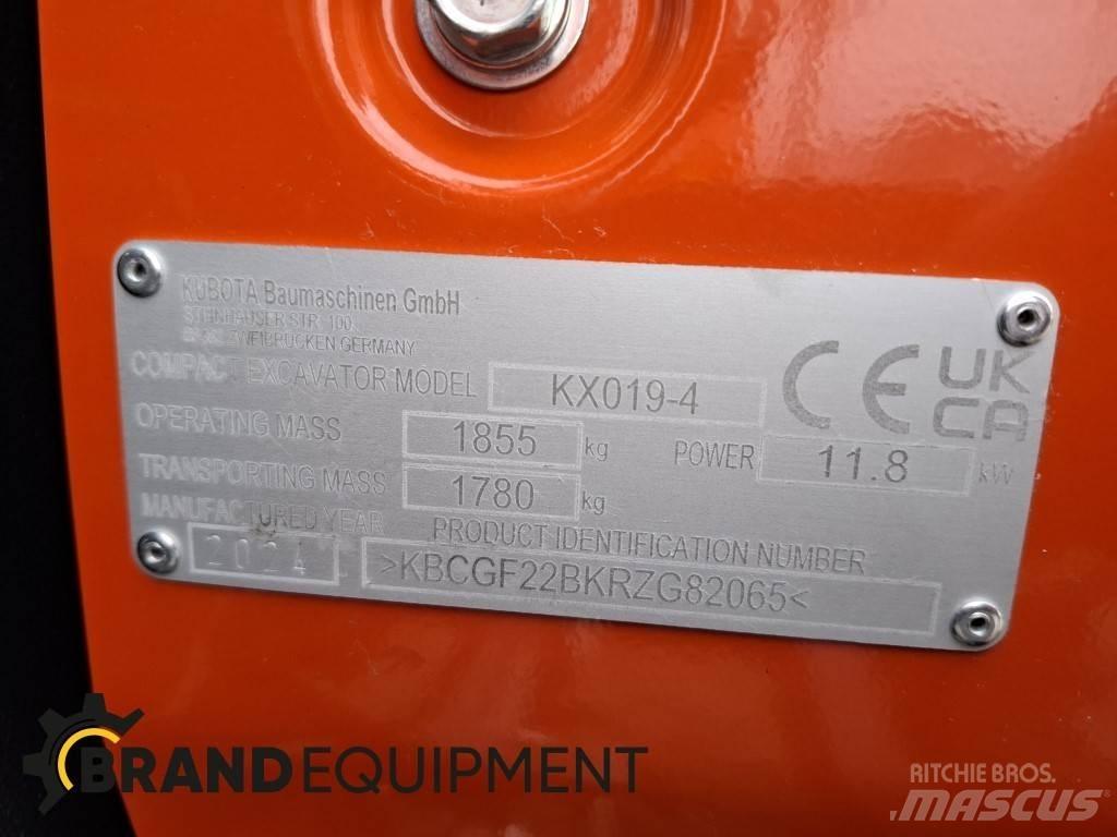 Kubota KX019-4 Minibagger < 7t