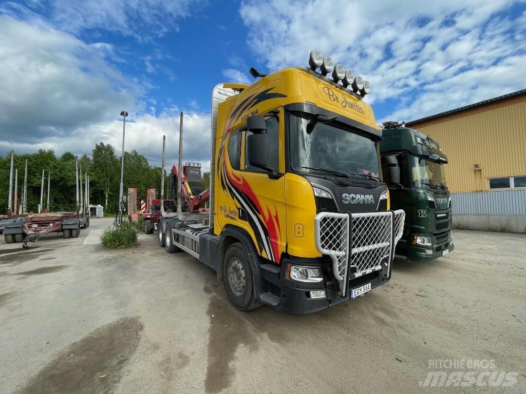 Scania R650 Holztransporter