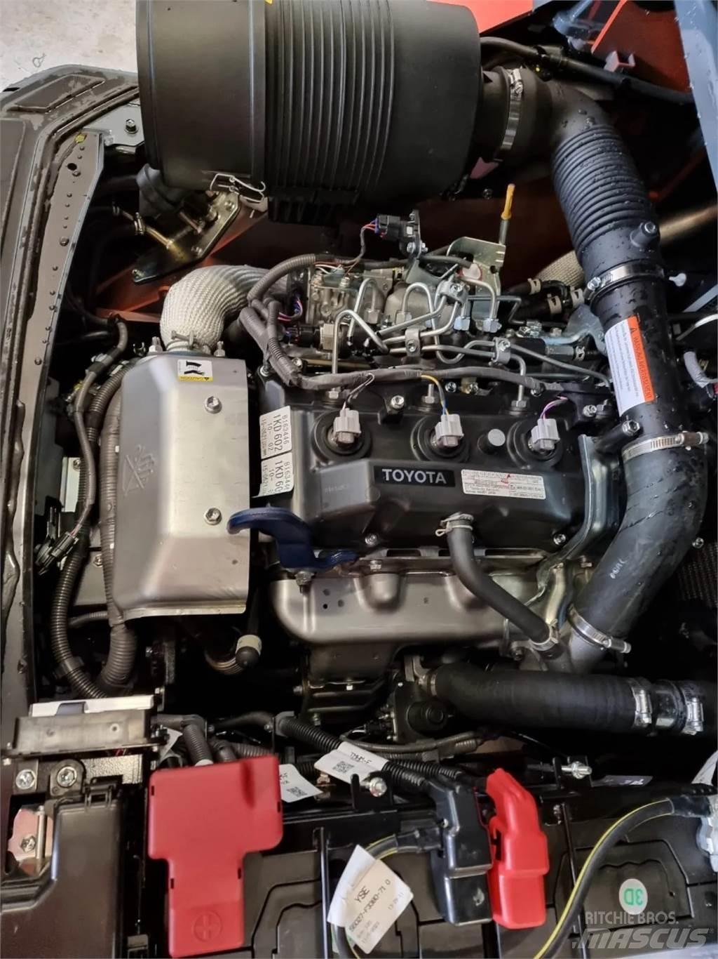 Toyota 8FD70F Diesel heftrucks