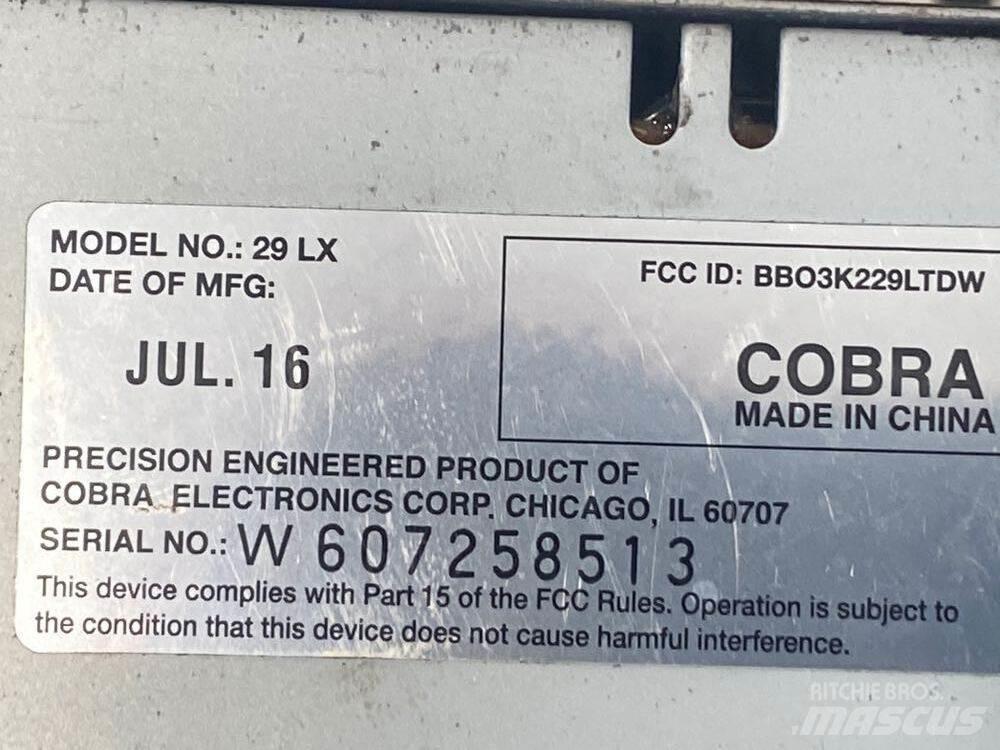 Cobra 29LX Elektronik