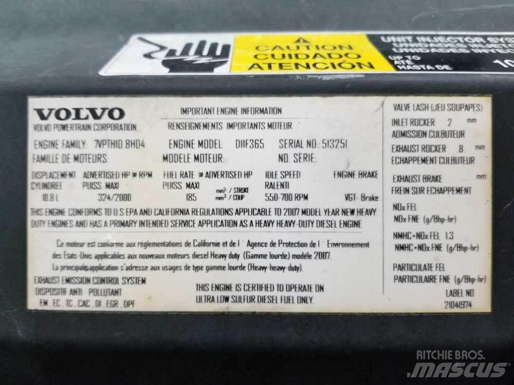 Volvo D11F Motoren