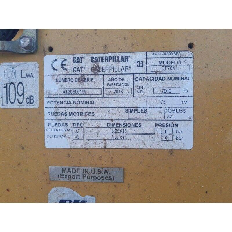 CAT DP70N1 Diesel heftrucks