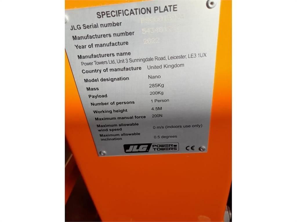 JLG NANO Personenaufzüge