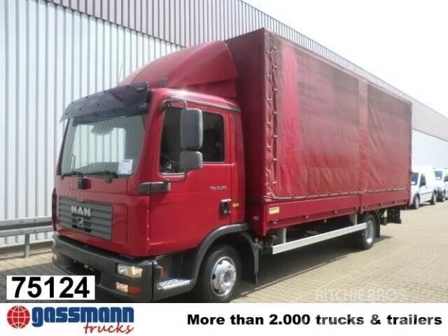 MAN TGL 8.210 BL 4x2 Pritschenwagen/Pritschenwagen mit Seitenklappe