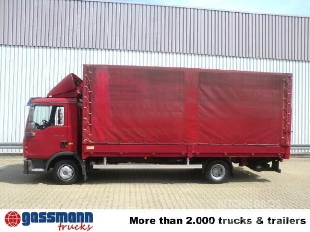 MAN TGL 8.210 BL 4x2 Pritschenwagen/Pritschenwagen mit Seitenklappe