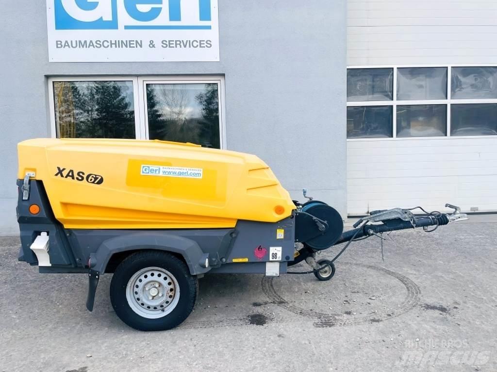Atlas Copco XAS67 Kompressoren