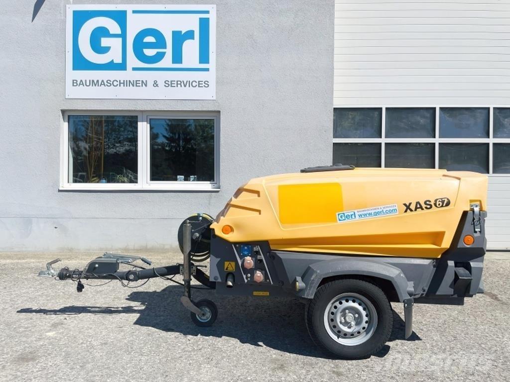 Atlas Copco XAS67 Kompressoren