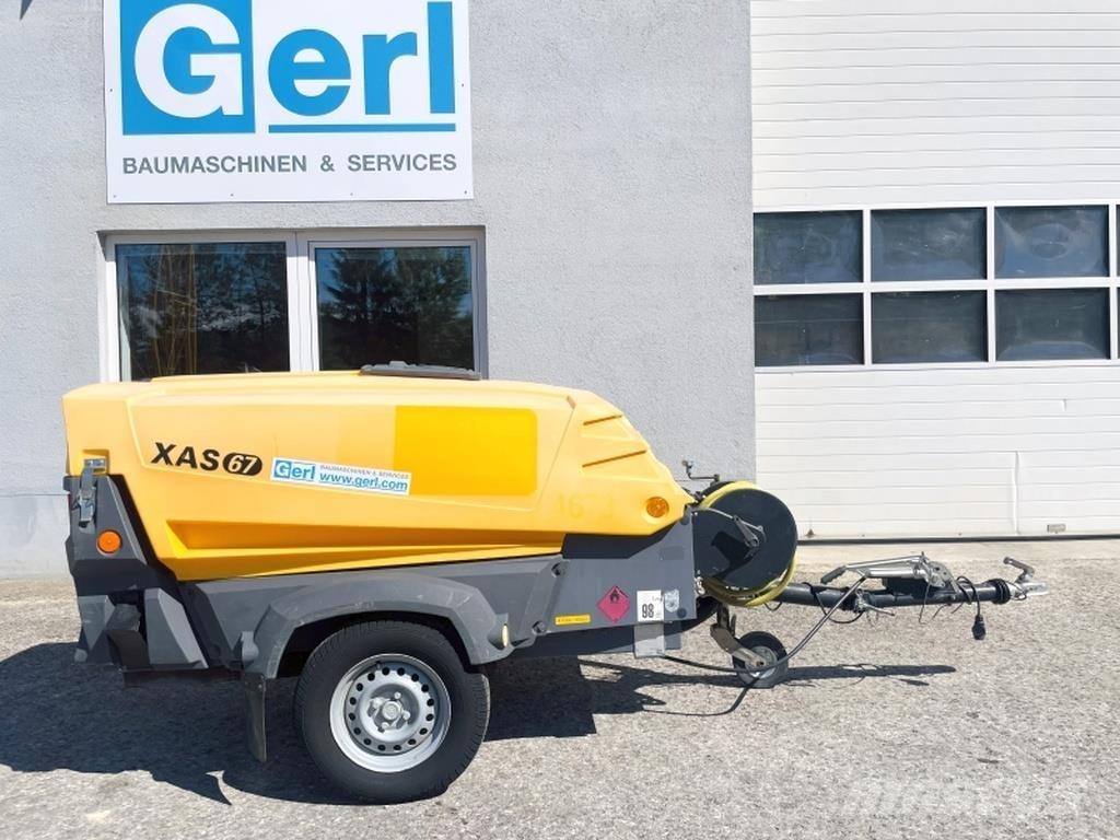 Atlas Copco XAS67 Kompressoren