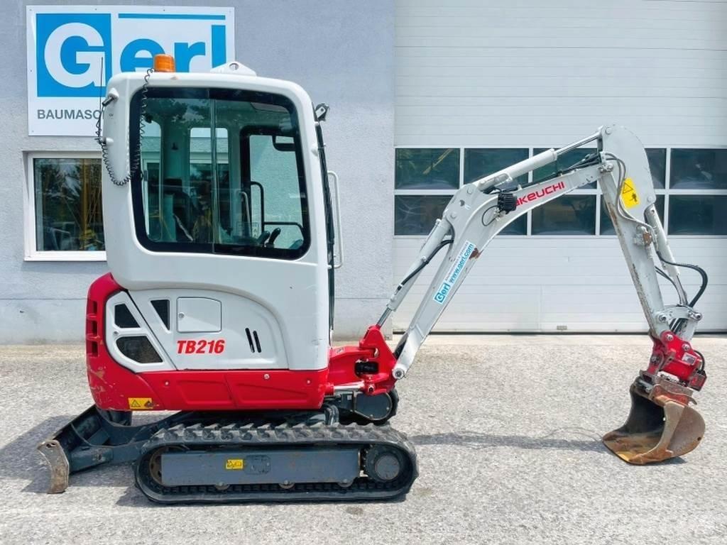 Takeuchi TB216 Minibagger < 7t