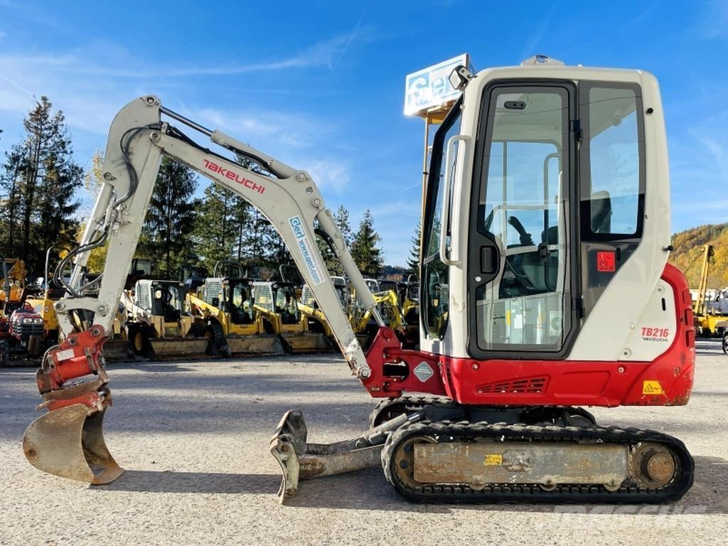 Takeuchi TB216 Minibagger < 7t