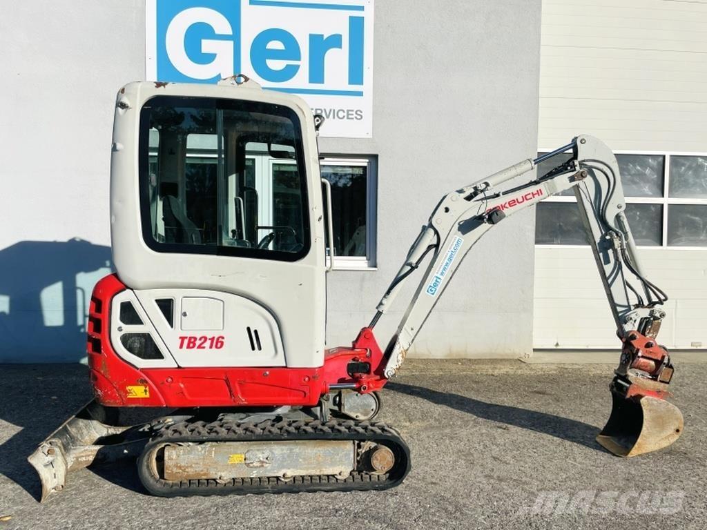 Takeuchi TB216 Minibagger < 7t