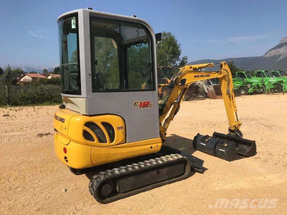 New Holland E18C Minibagger < 7t