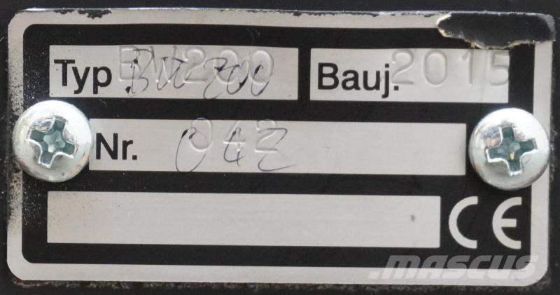 Gruma BW200 Andere Ausstattung und Zubehör