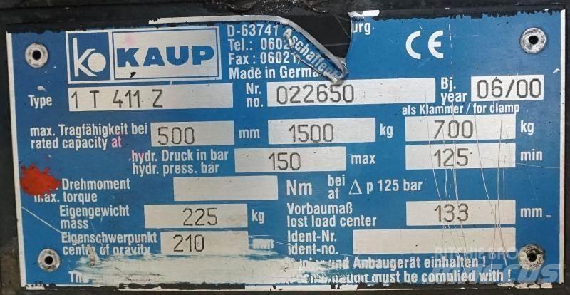 Kaup 1T411Z Andere Ausstattung und Zubehör