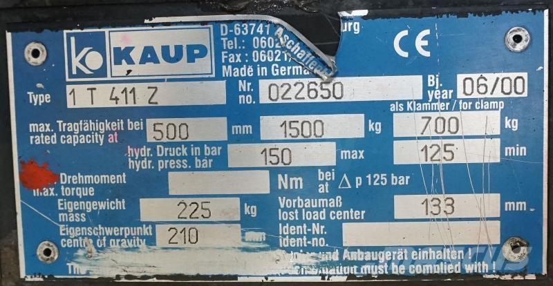 Kaup 1T411Z Andere Ausstattung und Zubehör