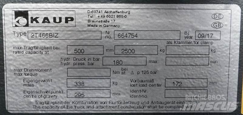 Kaup 2T466BIZ Andere Ausstattung und Zubehör