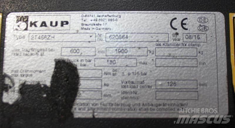 Kaup 2T466ZH Andere Ausstattung und Zubehör