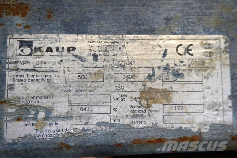 Kaup 3T411ZA Andere Ausstattung und Zubehör